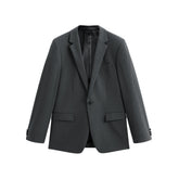 Men's Gray Business Suit